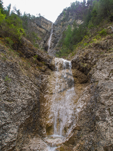 Wasserfall bei Mittewald