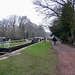 Junction Lock No.17 on the Trent and Mersey Canal at Fradley Junction