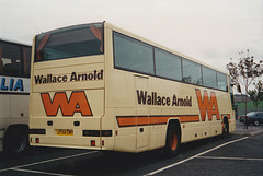 Wallace Arnold J734 CWT at Ferrybridge Service Area – 4 Oct 1992 (182-26A)