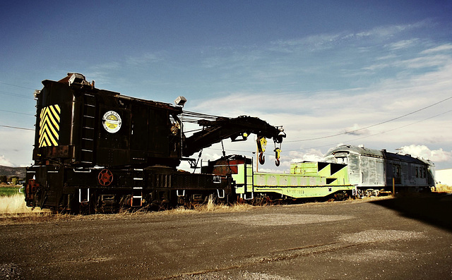 Southern Pacific crane