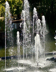 Springbrunnen in der Lahn