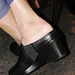 munro black wedge heels