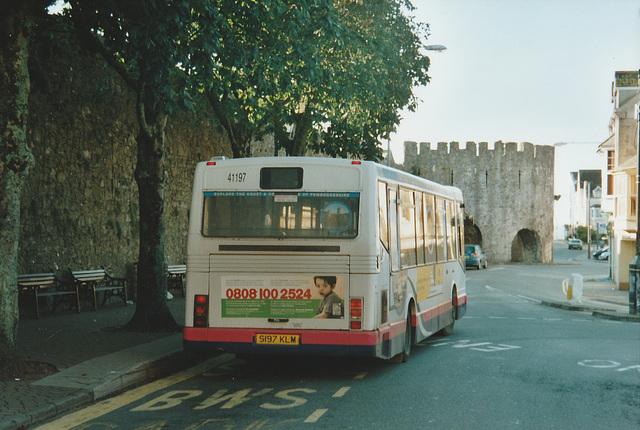 HBM: First Cymru 41197 (S197 KLM) in Tenby - 24 Jul 2007