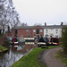 The Coventry Canal joining the Trent and Mersey Canal at Fradley Junction