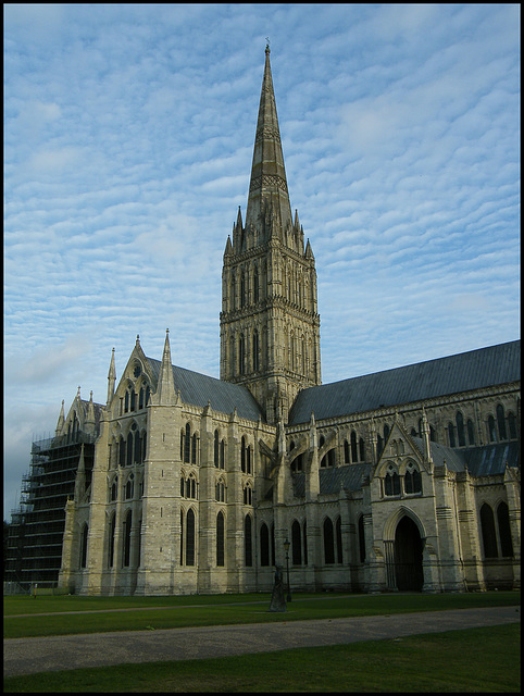 Salisbury Cathedral north face