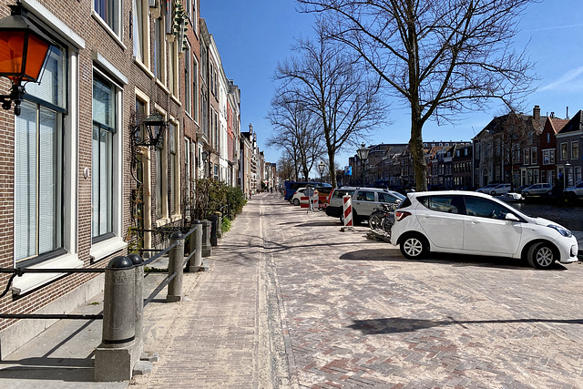 New road surface for the Oude Singel