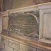 Detail of Pickering Memorial, St Mary's Church, Titchmarsh, Northamptonshire