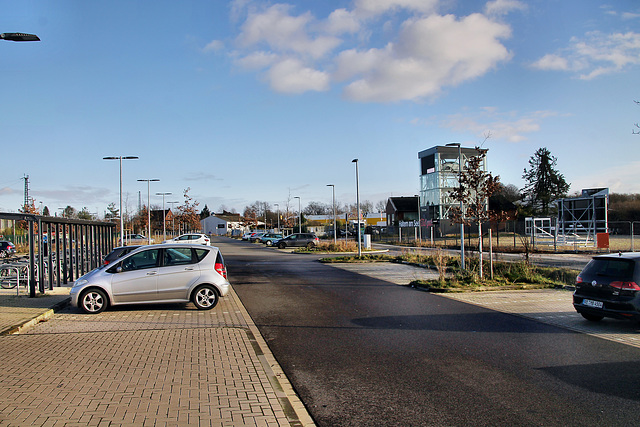 Parkplatz am Bahnhof Haltern / 26.12.2023