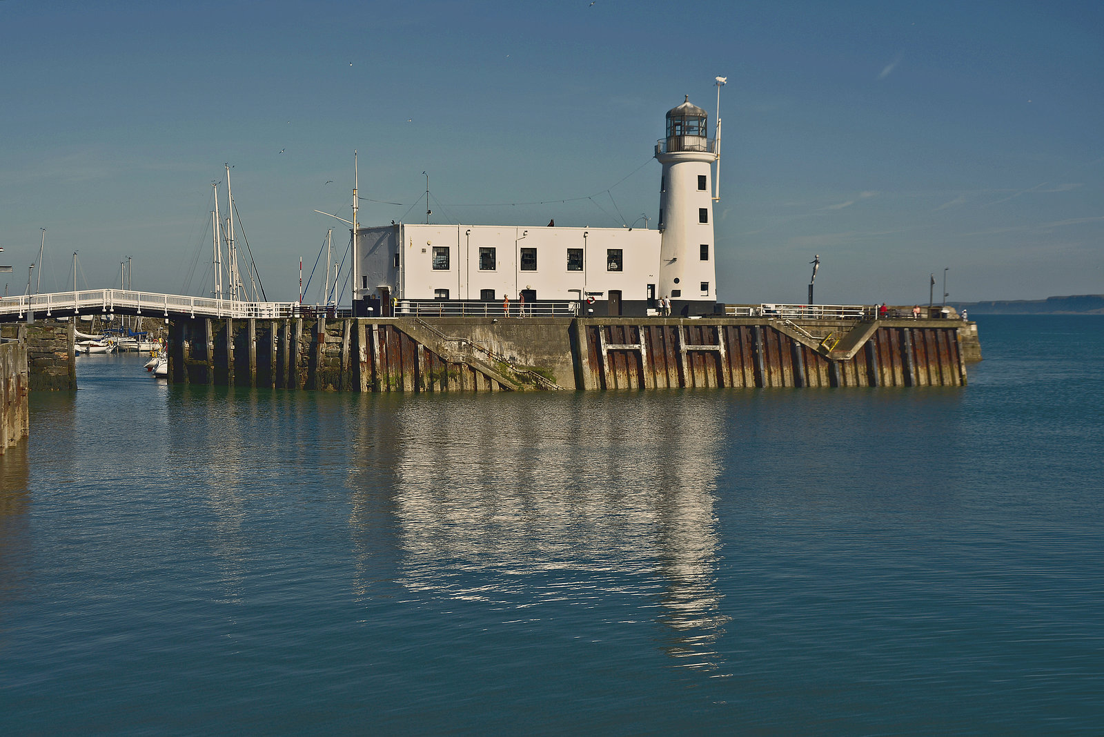 Scarborough Harbour Reflections 2