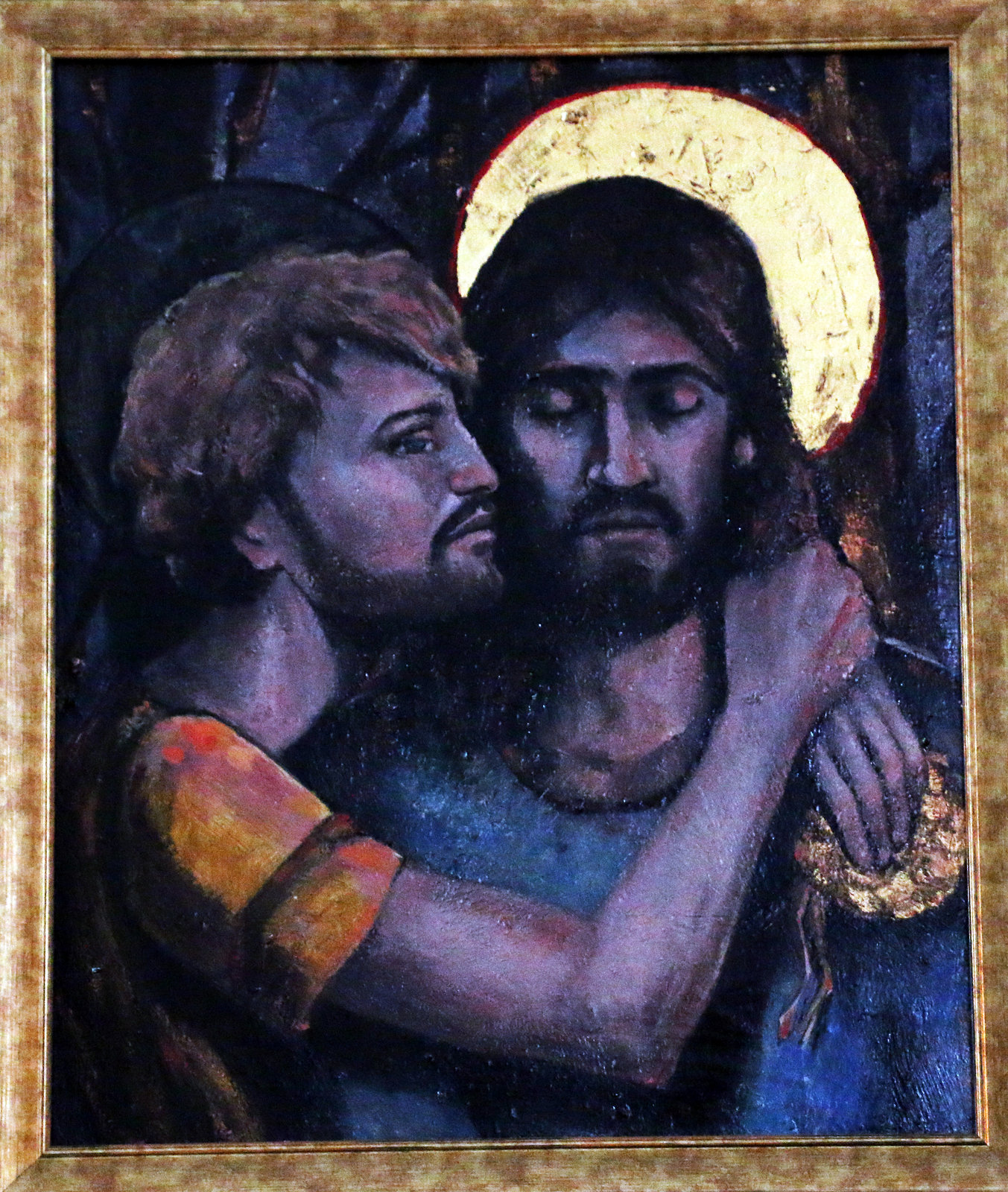 Le bisou de Judas , quartier du Marais ....