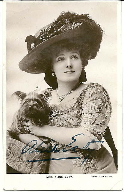 Alice Esty Autograph