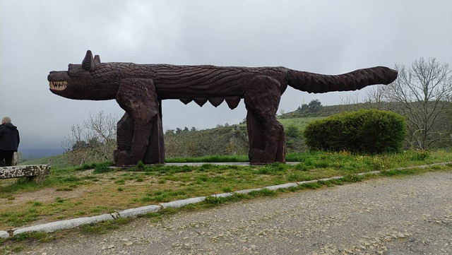 Le loup du Gévaudan a Saugues