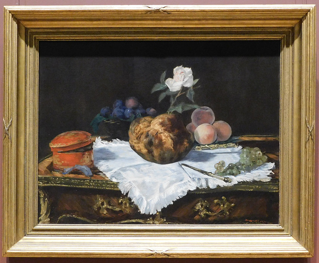 The Brioche by Manet in the Metropolitan Museum of Art, December 2023