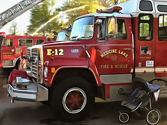 Fire truck for Thursday