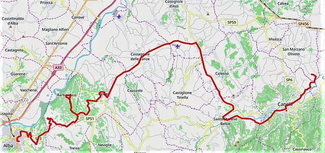 Piemont Tour 2019 / Tagesetappe Canelli - Alba