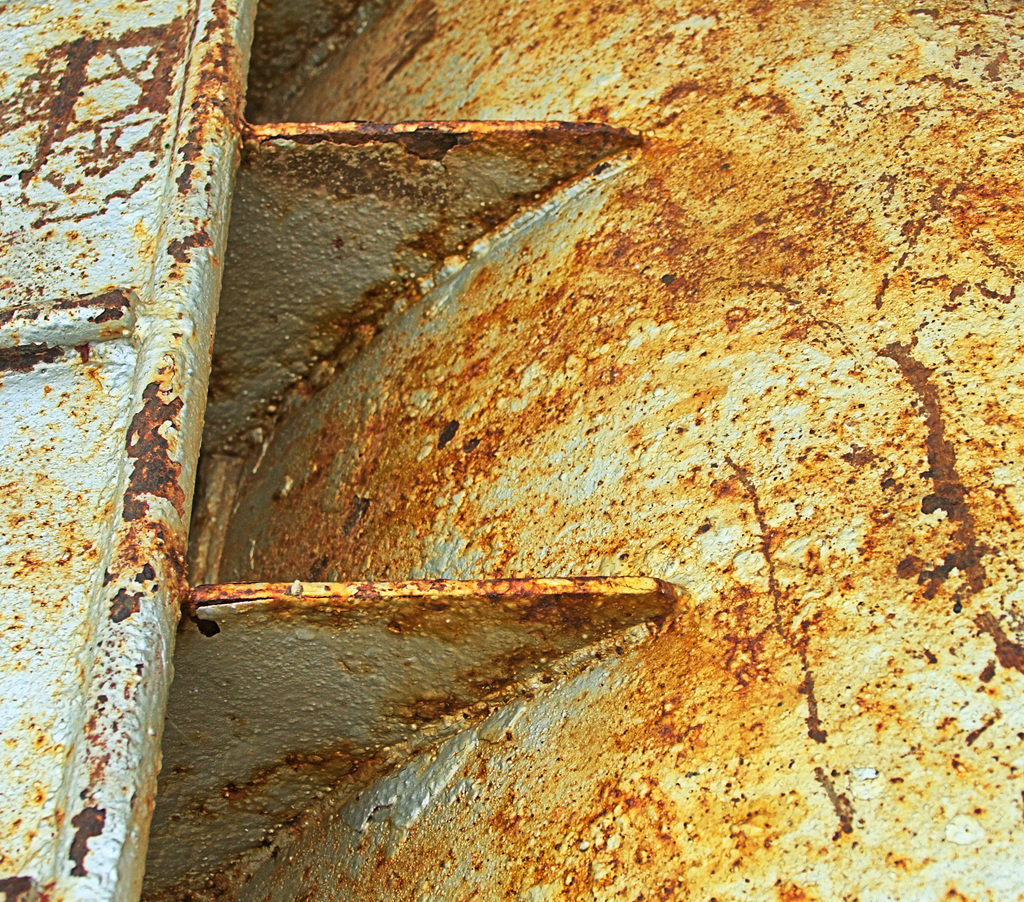 It's Very Rusty On The Fishquay!