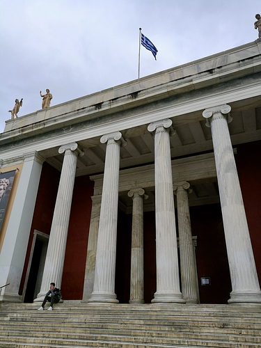 Athens 2020 – National Archæological Museum – Entrance