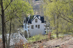 Meggernie Castle gatehouse, Glen Lyon