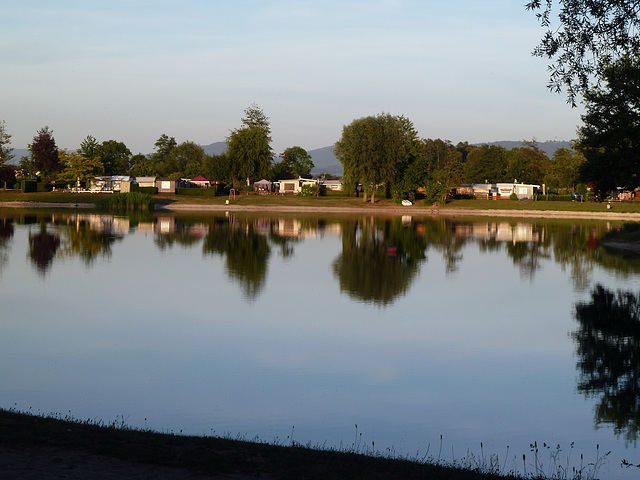 Abendstimmung am Campingsee