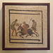 Drunken Silenus Mosaic from Pompeii in the Naples Archaeological Museum, July 2012