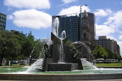 Fountains In Victoria Square