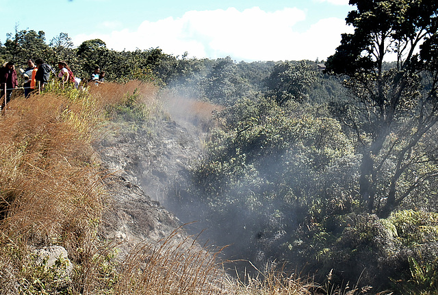 Vent at Kilauea Caldera area