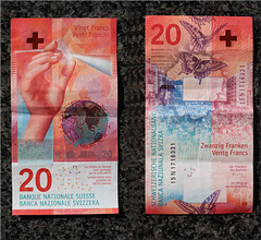 CHF 20 Banknote