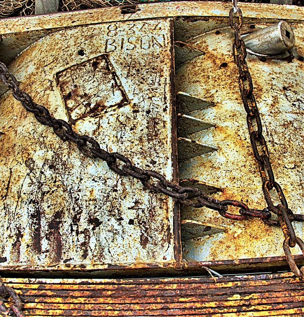 It's Very Rusty On The Fishquay!
