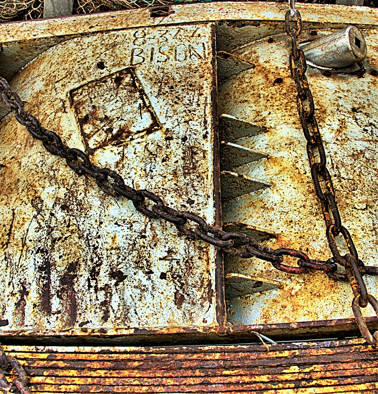 It's Very Rusty On The Fishquay!