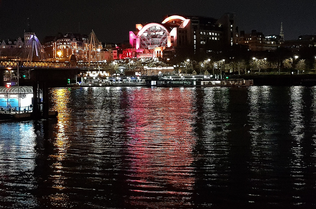 Charing Cross across the river