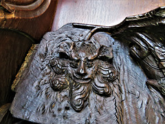 boston church, lincs c14 misericord