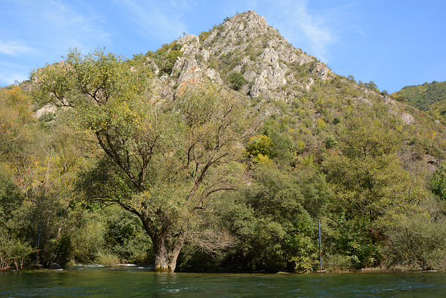 North Macedonia, Right Bank of the Treska River in Matka Canyon