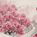 Spring landscape - Qian Songyan (c. 1960)