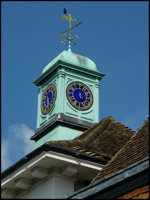 W H Smith clock