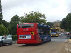 DSCF3873  More Bus 3710 (MX57 CAU) in Bournemouth - 27 Jul 2018