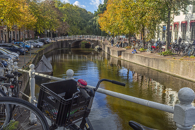 Leiden red ring bike