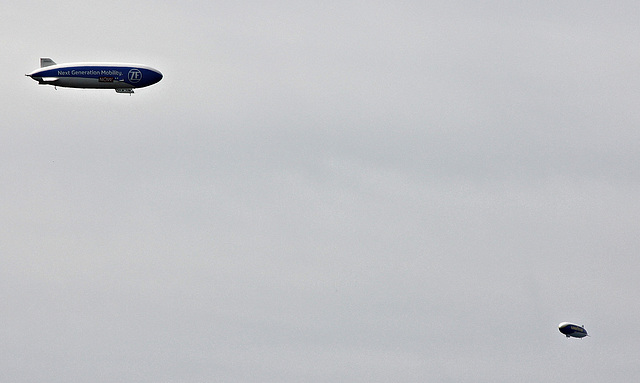 Zeppelin Rundflüge überm Bodensee