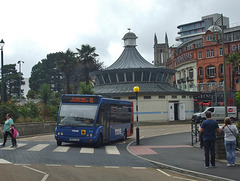 DSCF3868 More Bus 3710 (MX57 CAU) in Bournemouth - 27 Jul 2018