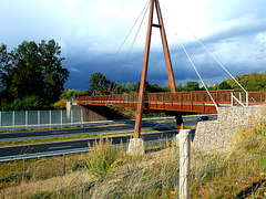 Suspension bridge...