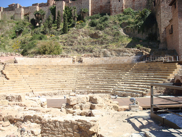 Römisches Theater an der Alcazaba