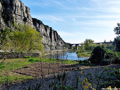 Village de Voguë (Ardèche) France