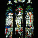 Stained Glass by Shrigley and Hunt, East Window, St Peter's Church, Formby, Merseyside