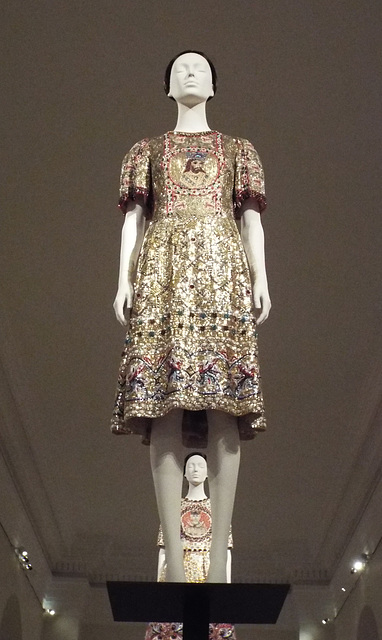 Dolce & Gabbana Evening Dress from 2013-2014 in the Metropolitan Museum of Art, May 2018