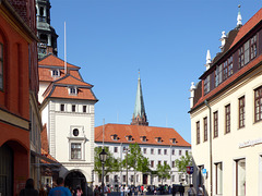 Blick Richtung Markt