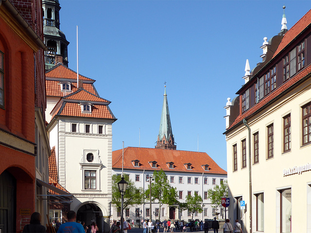 Blick Richtung Markt