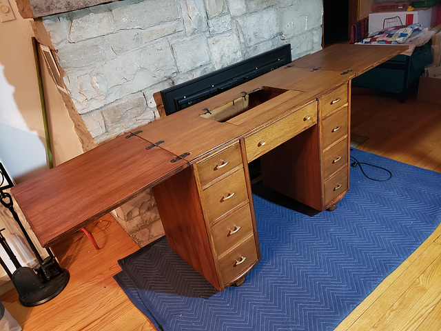 Custom Built Desk for Singer 401