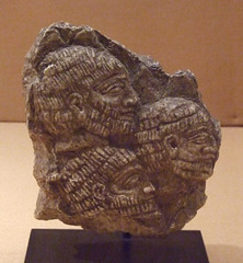 Relief Fragment with Three Elamite Heads in the Metropolitan Museum of Art, May 2011