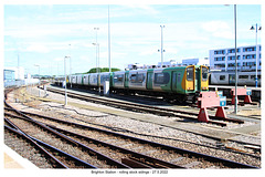 Brighton Station - rolling stock sidings - 27 5 2022