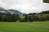 Berge in Wolken