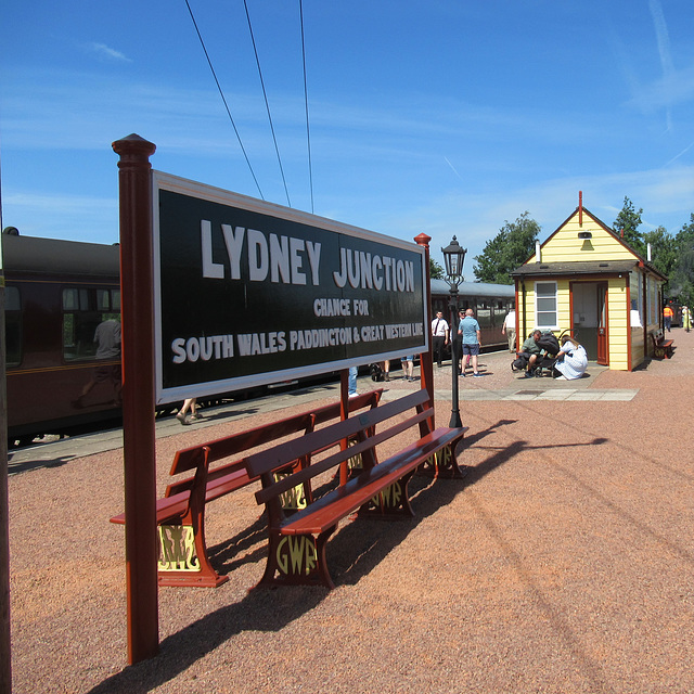 Lydney Junction on the Dean Forest Railway